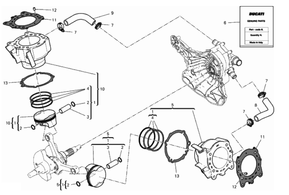 CYLINDERS - PISTONS 