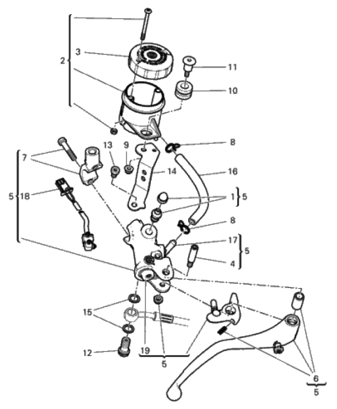 FRONT BRAKE PUMP (6/37)