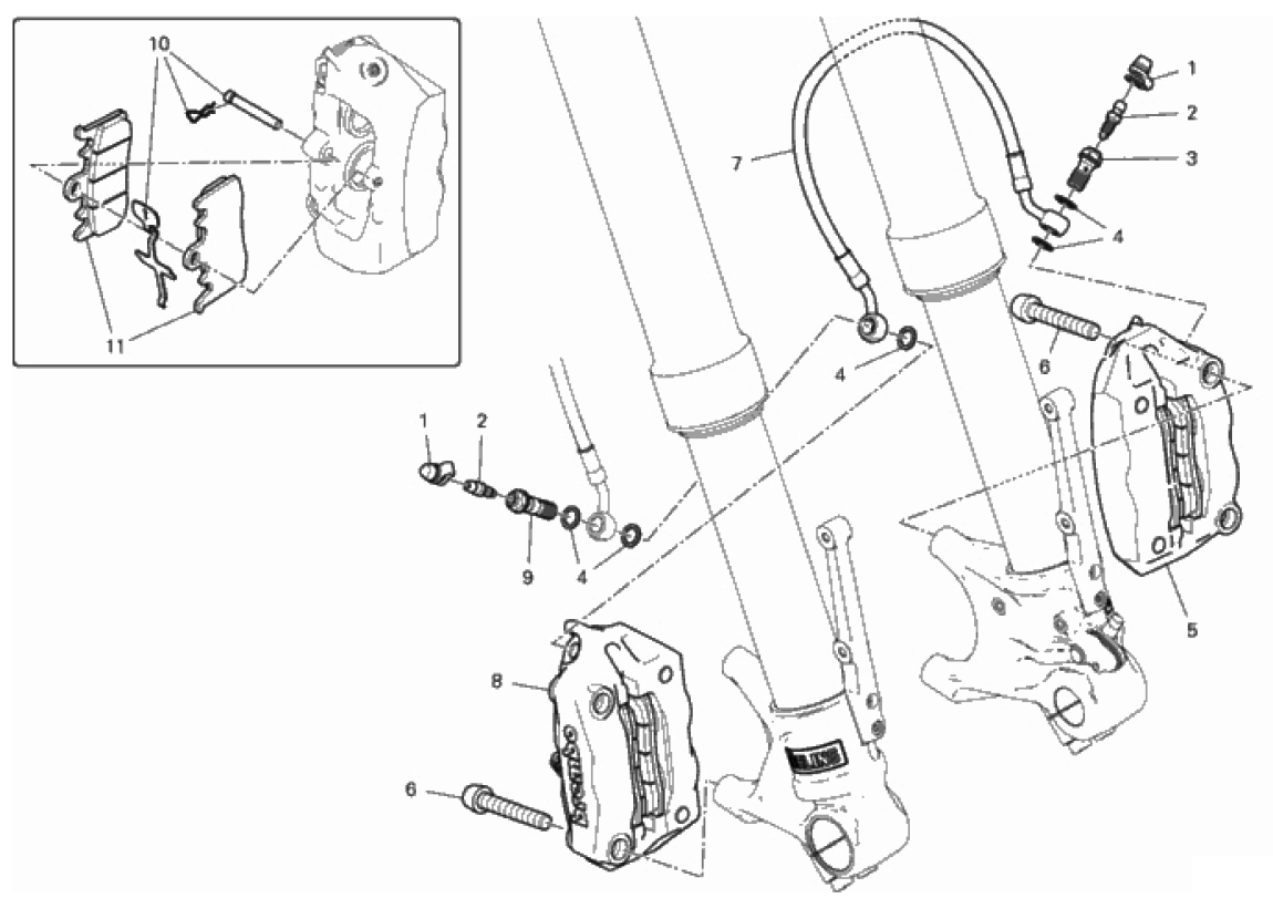 FRONT BRAKE SYSTEM 