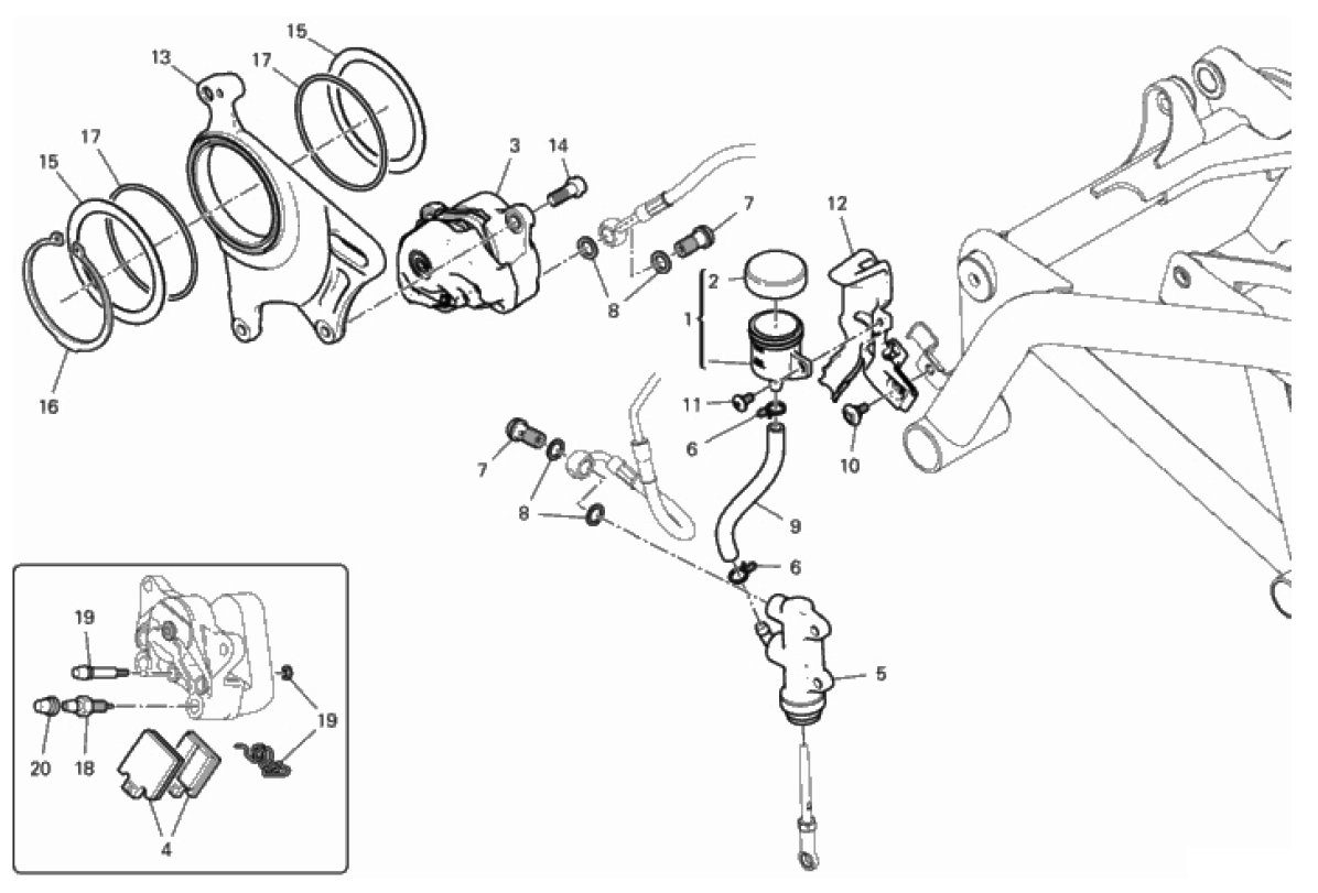 REAR BRAKE SYSTEM 