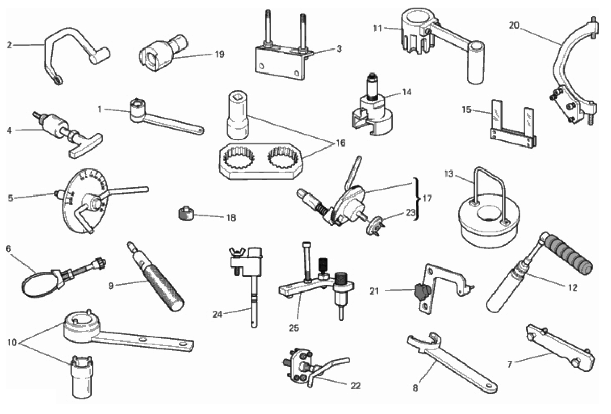 WORKSHOP SERVICE TOOLS (ENGINE) 