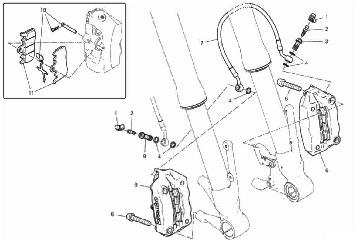FRONT BRAKE SYSTEM 