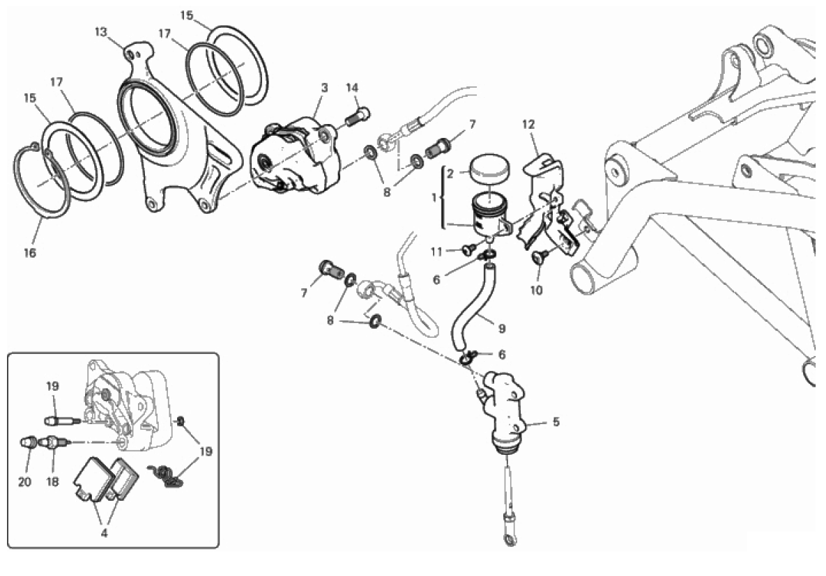 REAR BRAKE SYSTEM 
