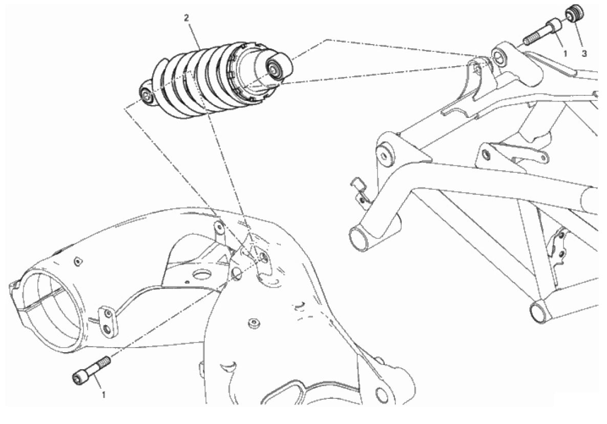 REAR SHOCK ABSORBER 