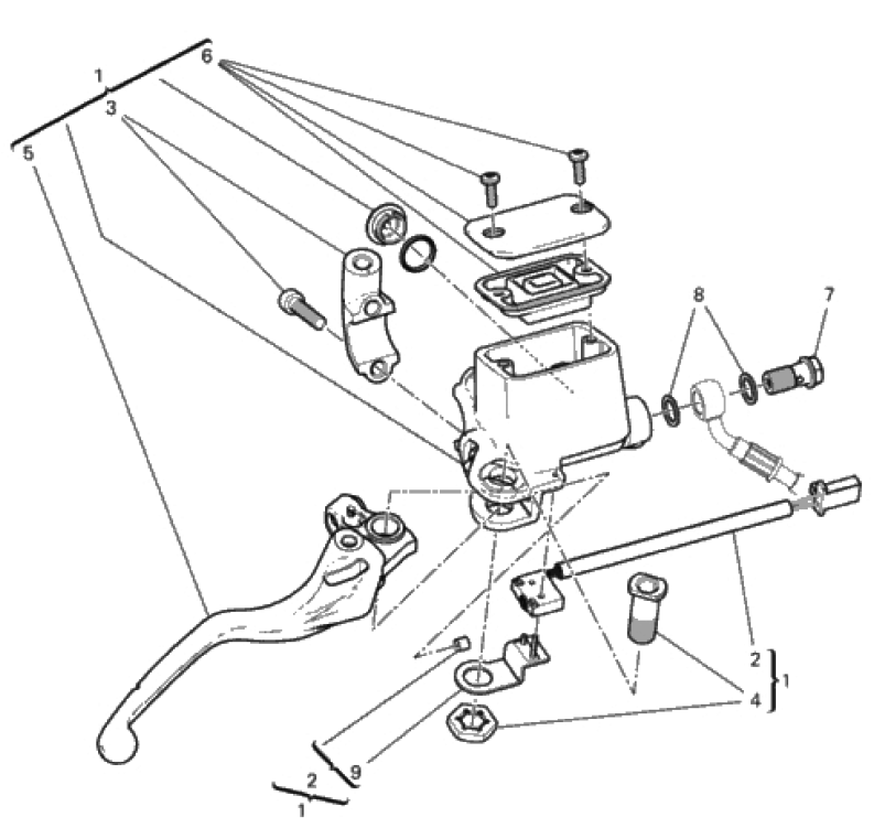 FRONT BRAKE PUMP 