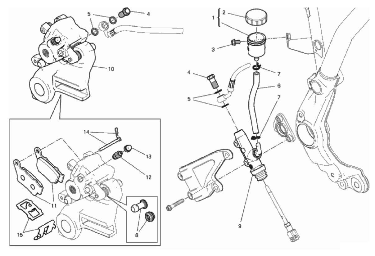 REAR BRAKE SYSTEM 