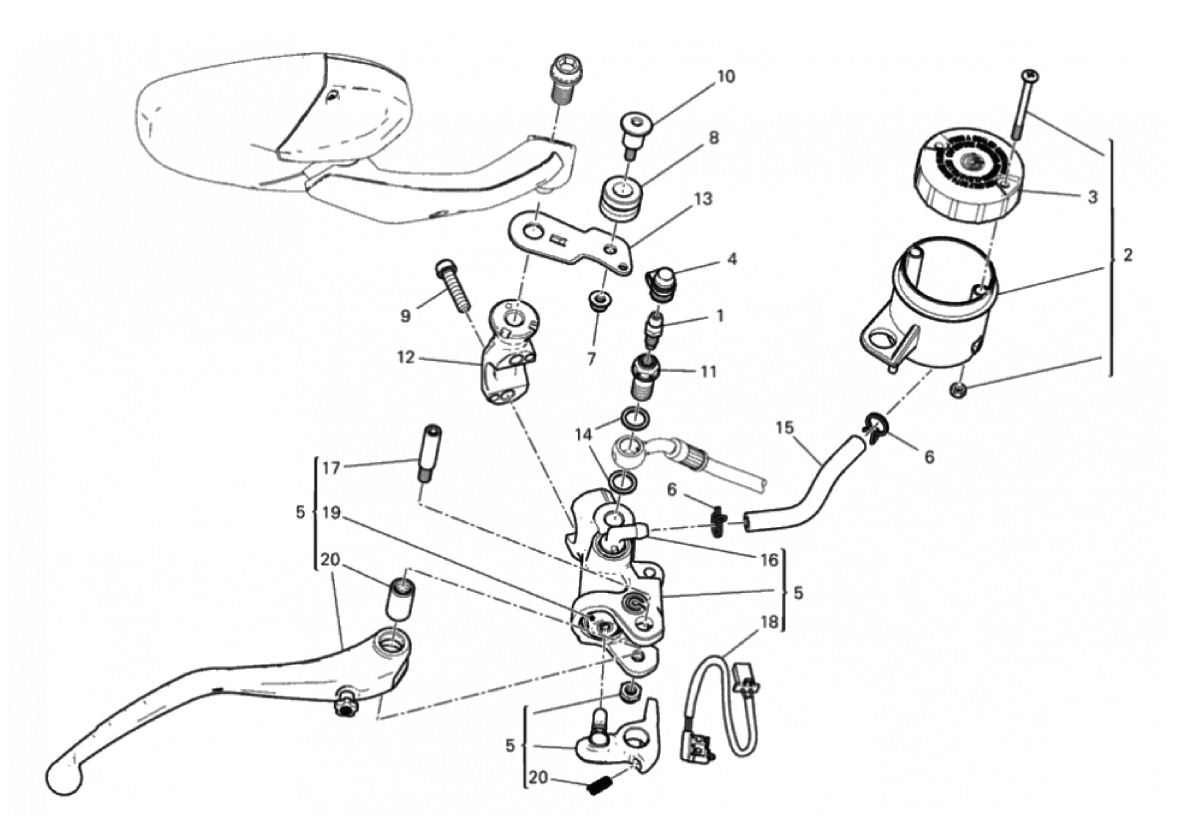 FRONT BRAKE PUMP 