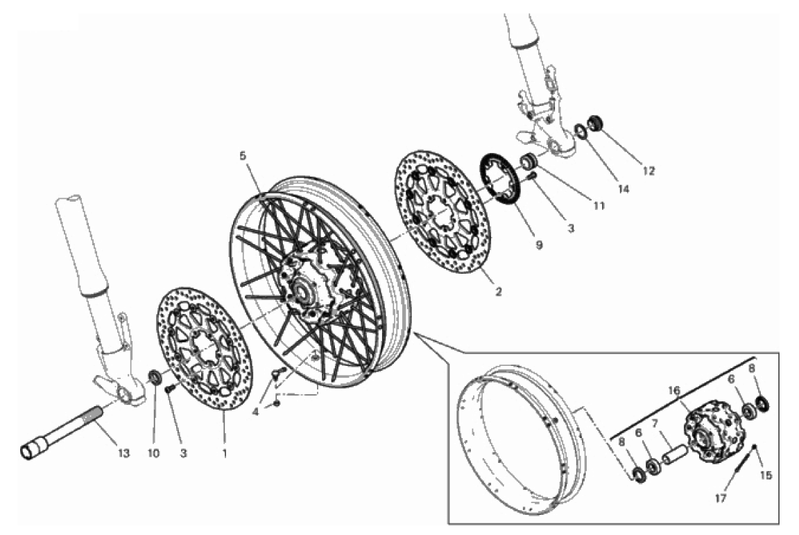FRONT WHEEL (23/50)