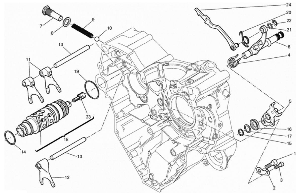 GEAR CHANGE MECHANISM 