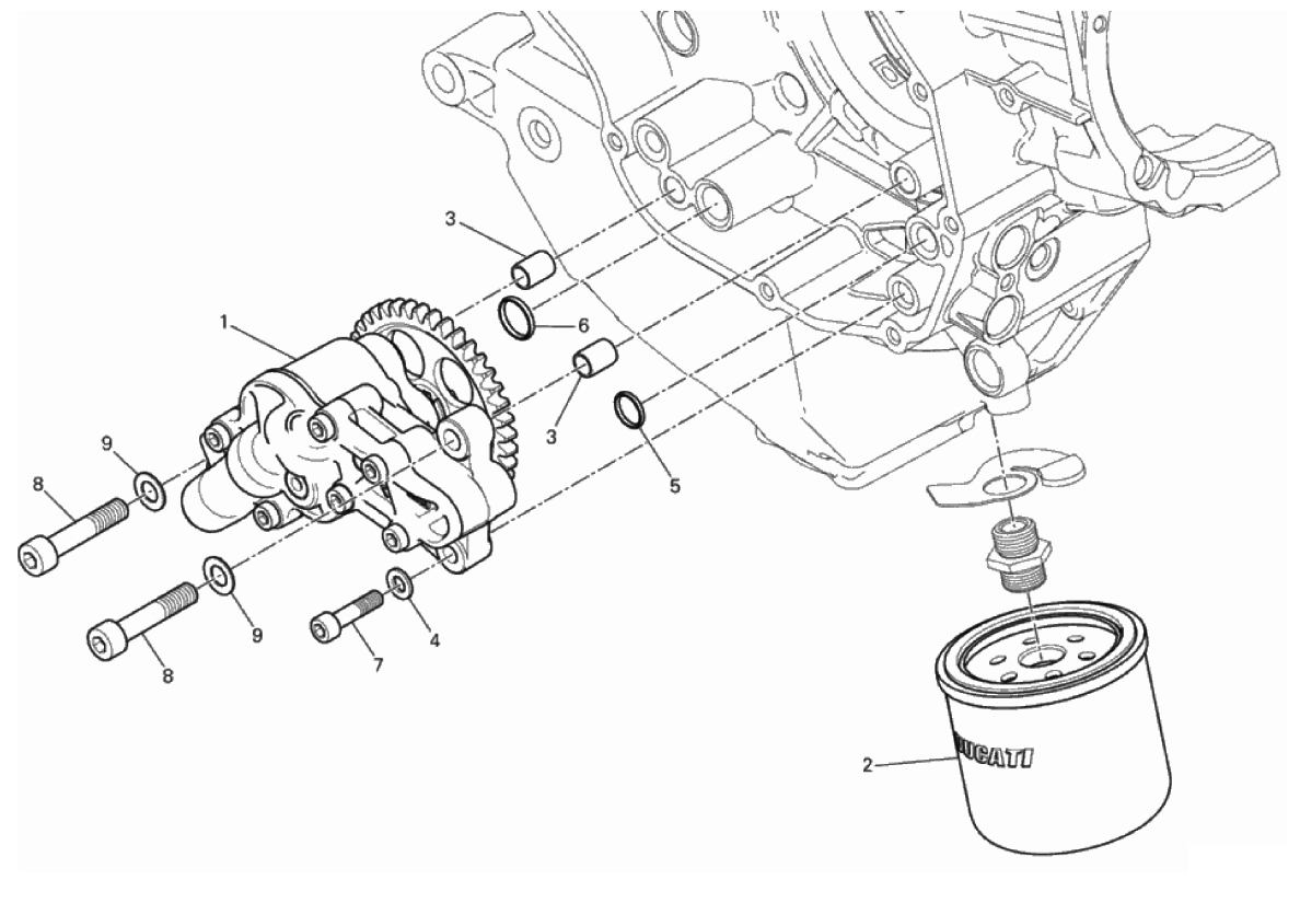 OIL PUMP - FILTER 