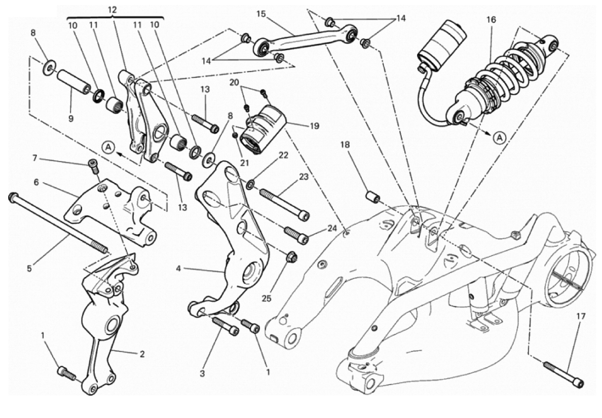 REAR SHOCK ABSORBER 