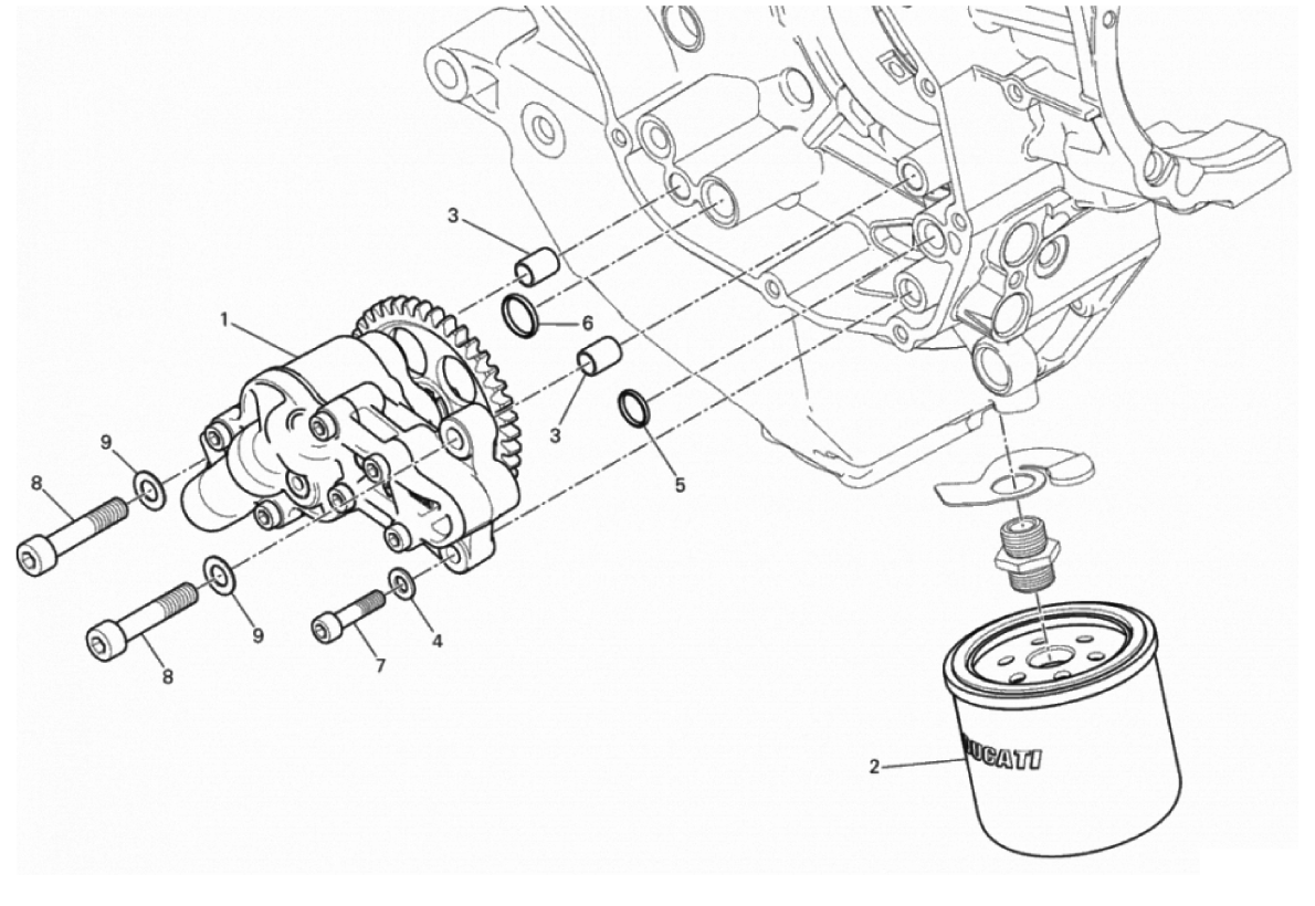 OIL PUMP - FILTER 