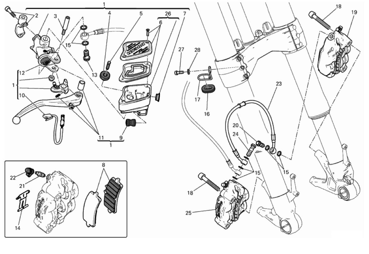 FRONT BRAKE SYSTEM 