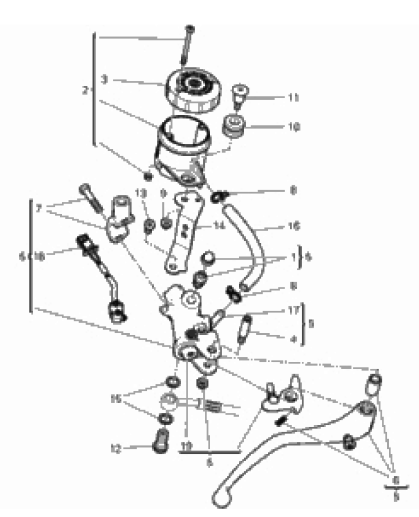 FRONT BRAKE PUMP 