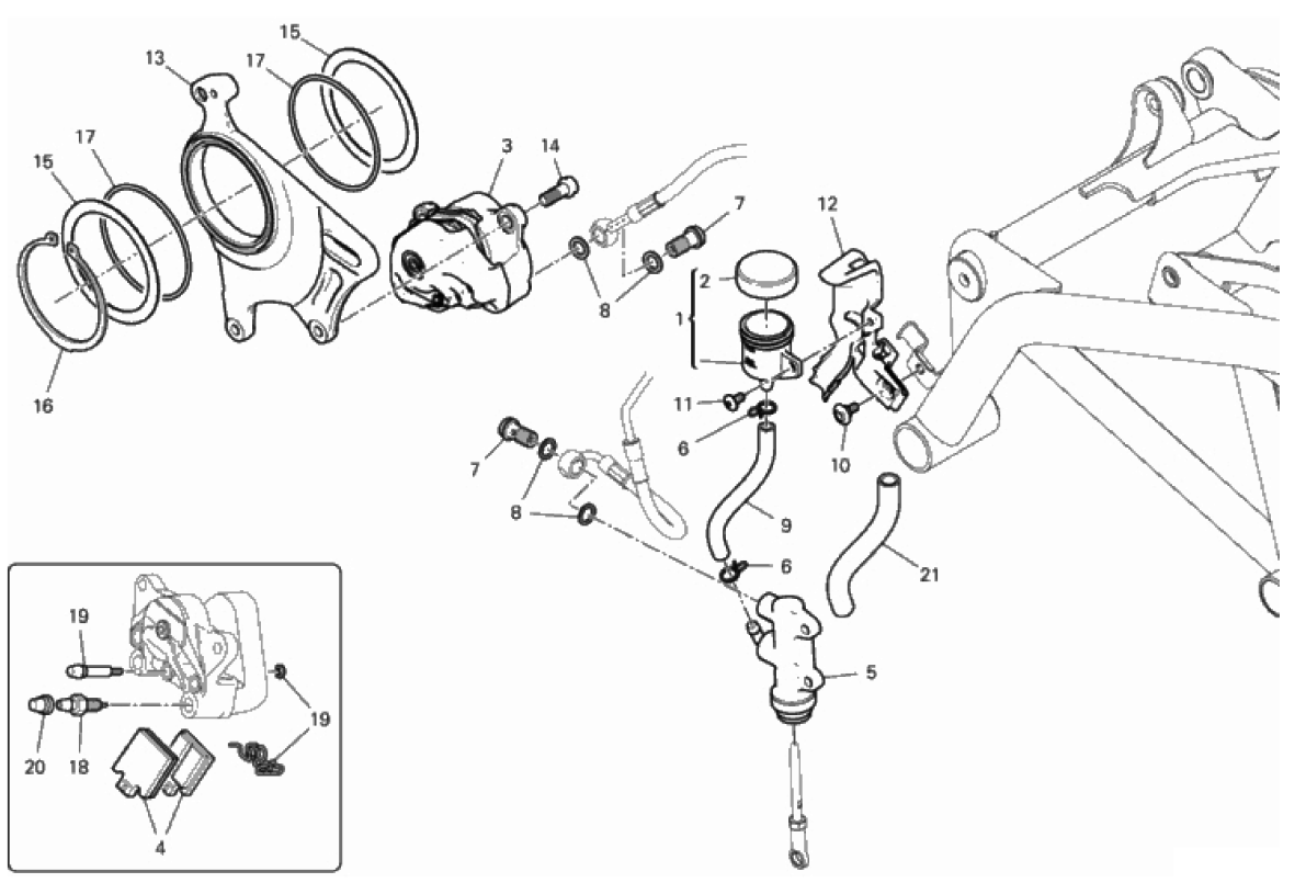 REAR BRAKE SYSTEM 