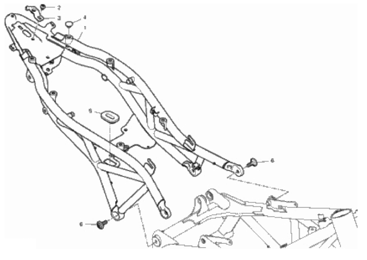 REAR FRAME COMP. 