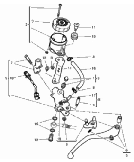 FRONT BRAKE PUMP 