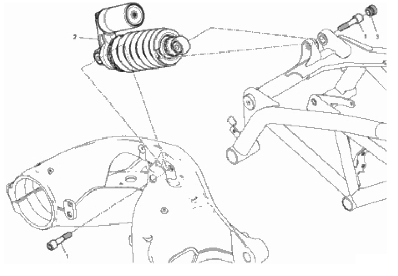 REAR SHOCK ABSORBER 