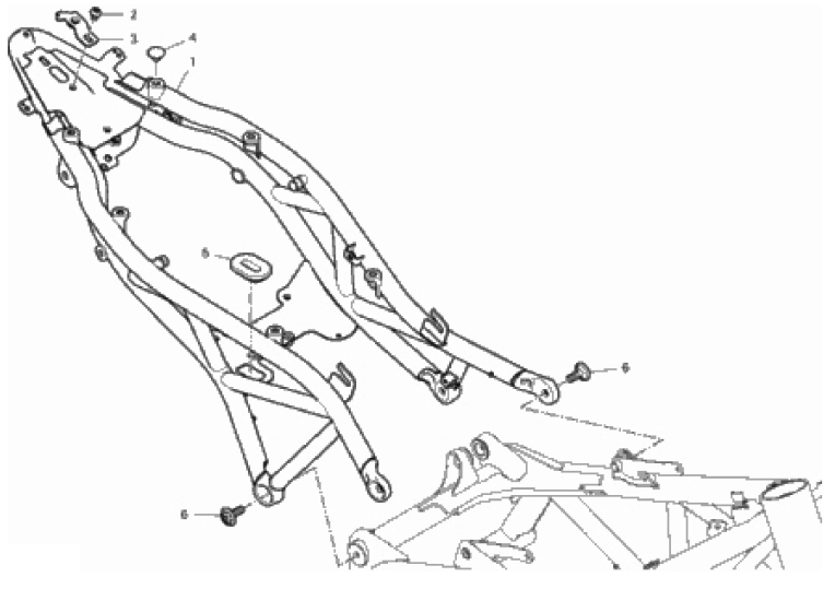 REAR FRAME COMP. 