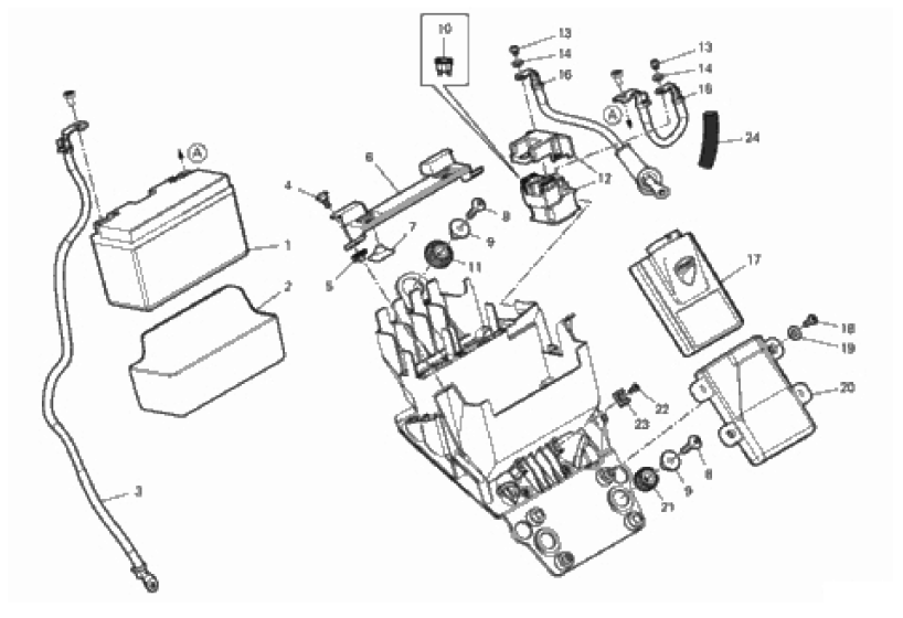 BATTERY HOLDER 