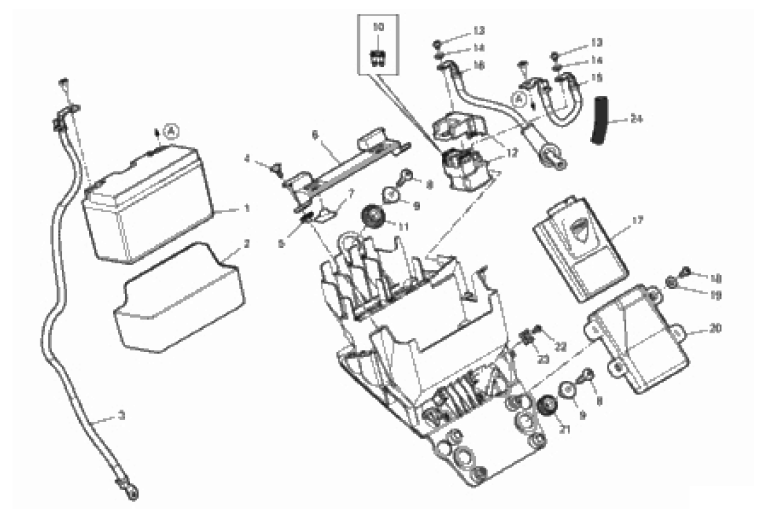 BATTERY HOLDER 