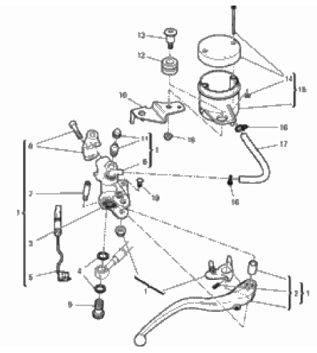 FRONT BRAKE PUMP 