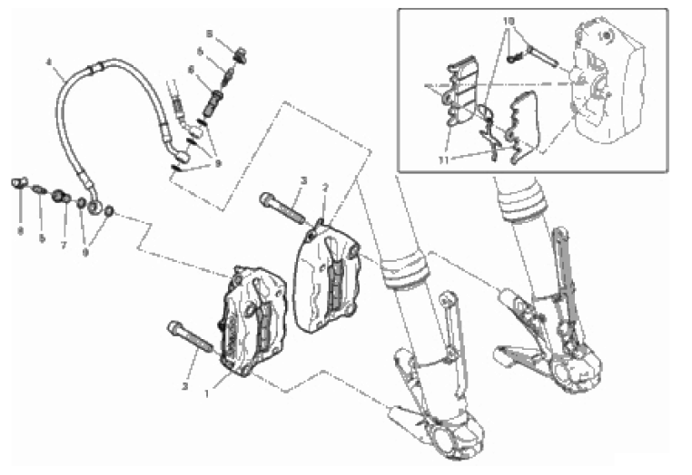 FRONT BRAKE SYSTEM 