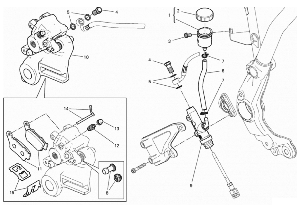 REAR BRAKE SYSTEM 