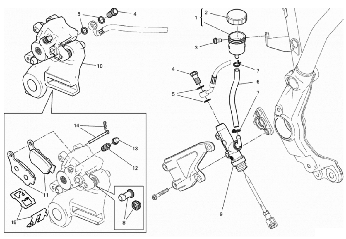 REAR BRAKE SYSTEM 