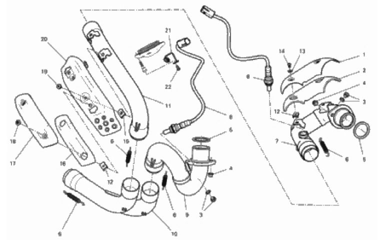 EXHAUSRT PIPE ASSY 