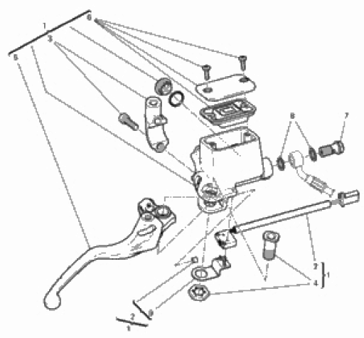 FRONT BRAKE PUMP 