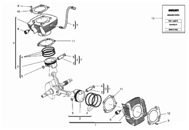 CYLINDERS - PISTONS 