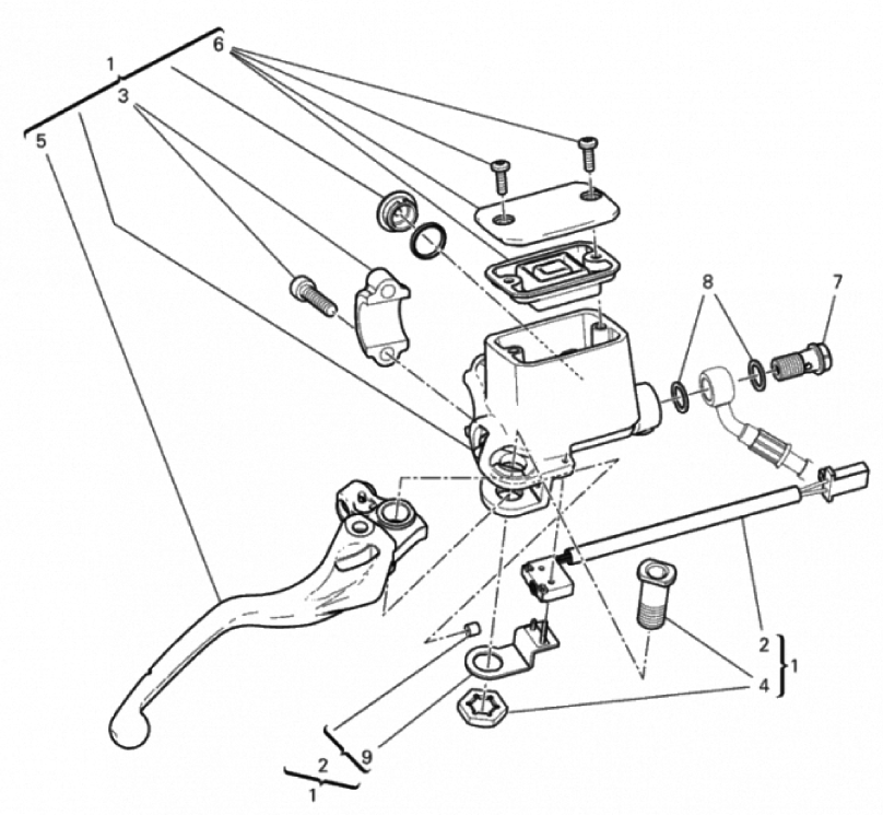 FRONT BRAKE PUMP 