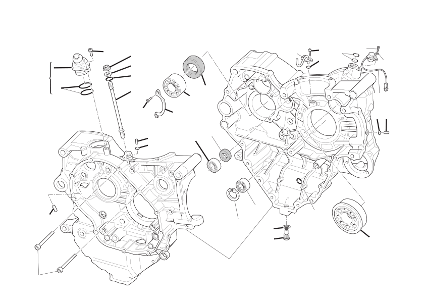 Crankcase halves