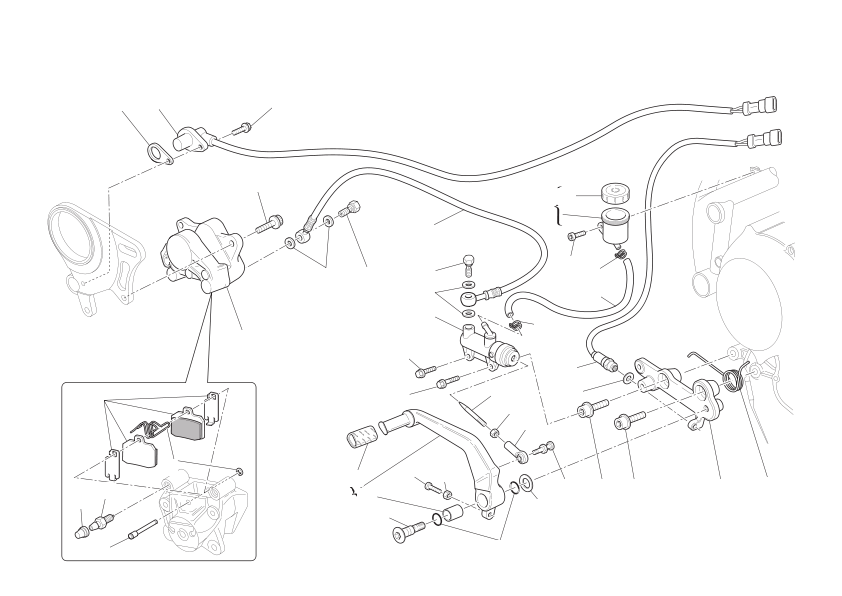 Rear brake