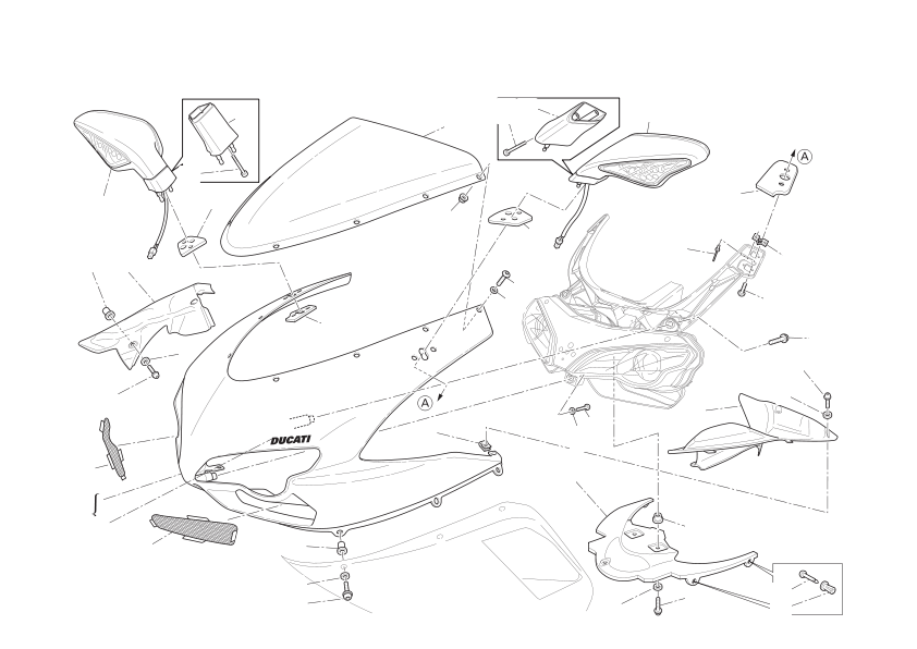 Headlight fairing
