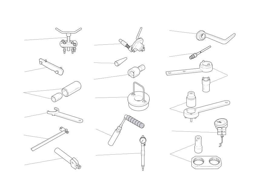 Workshop service tools