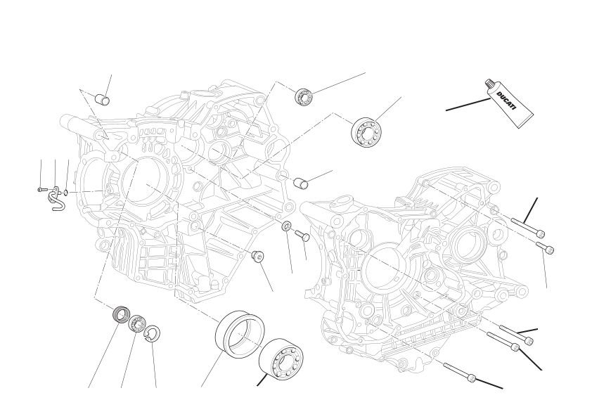 Crankcase halves