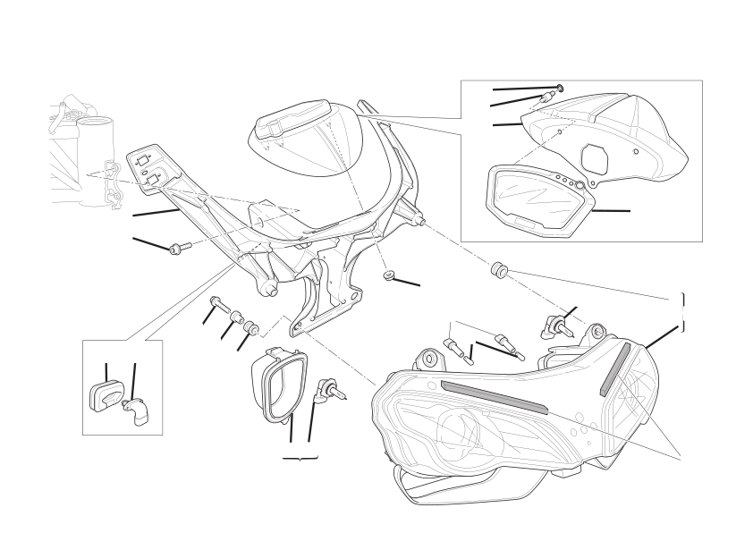 Headlight & instr. panel