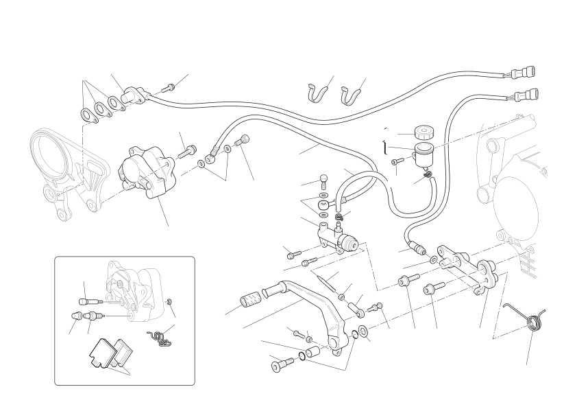 Rear brake