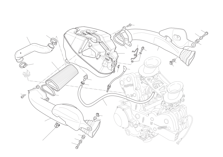 Air intake - oil breather