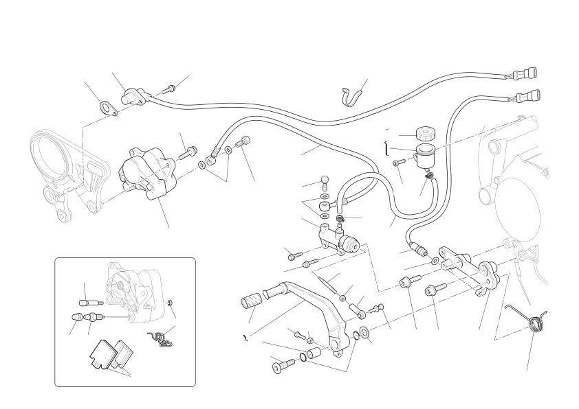 Rear brake