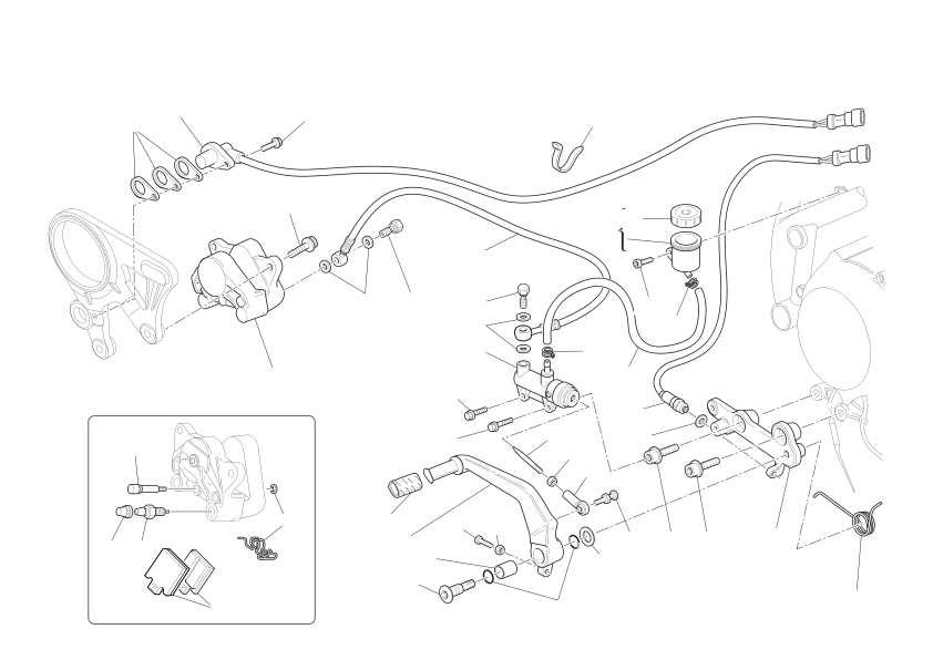 Rear brake