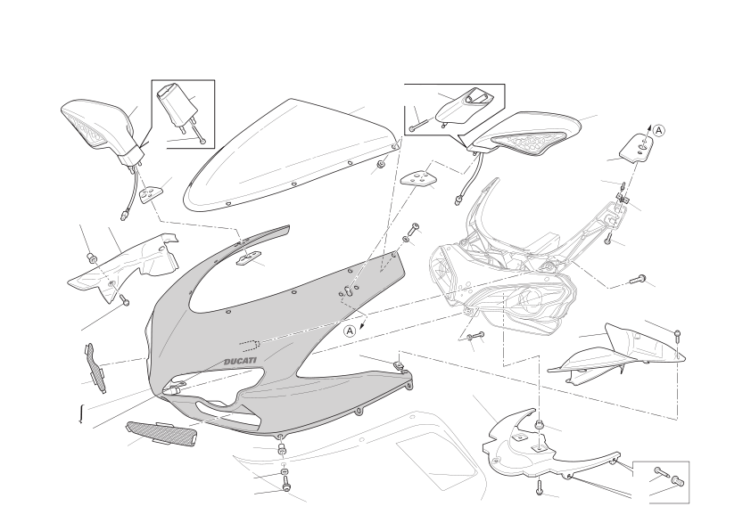 Headlight fairing