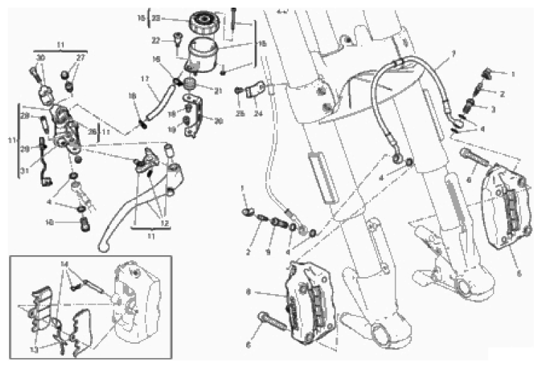 FRONT BRAKE SYSTEM 