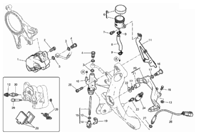 REAR BRAKE SYSTEM 