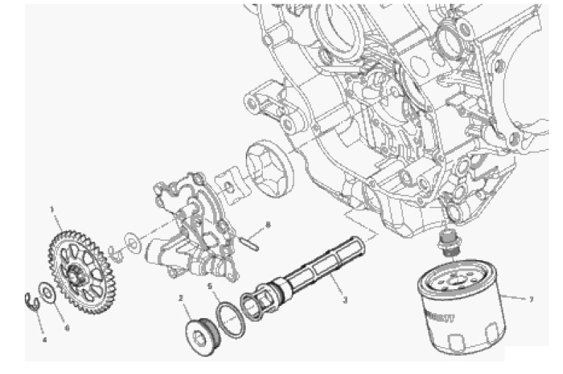 FILTERS AND OIL PUMP 