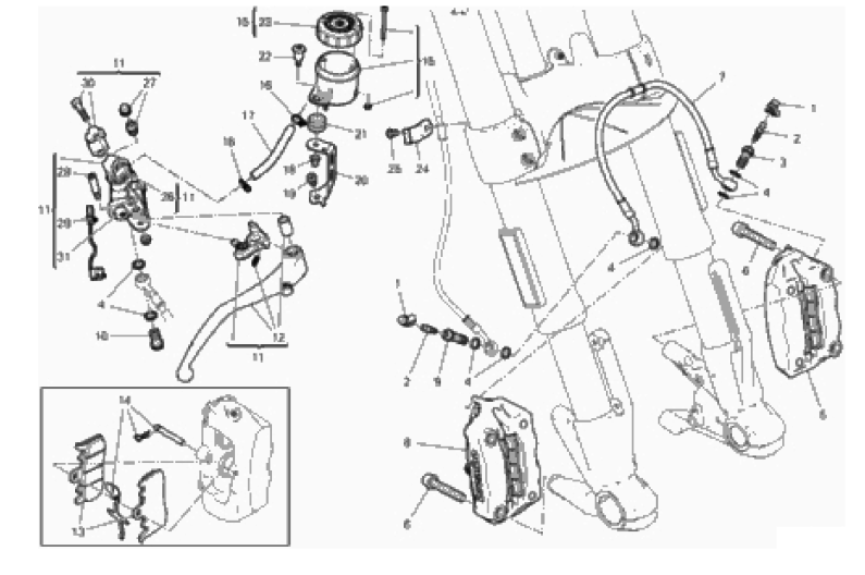 FRONT BRAKE SYSTEM 