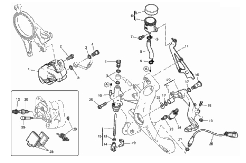 REAR BRAKE SYSTEM 