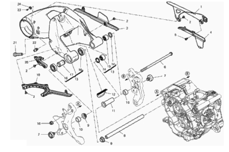 REAR SWINGING ARM 